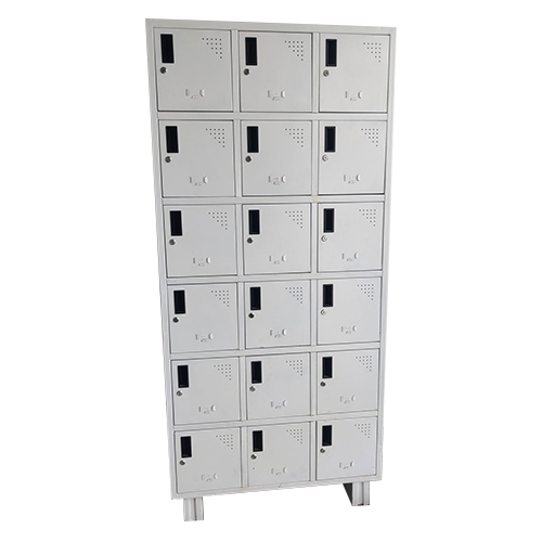 Industrial metal lockers for factory staff