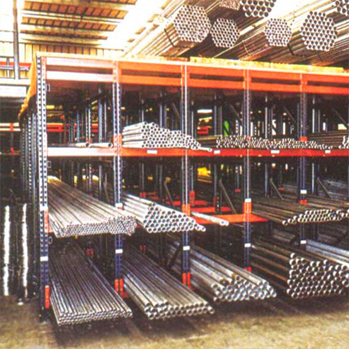 Industrial pipe storage racking system